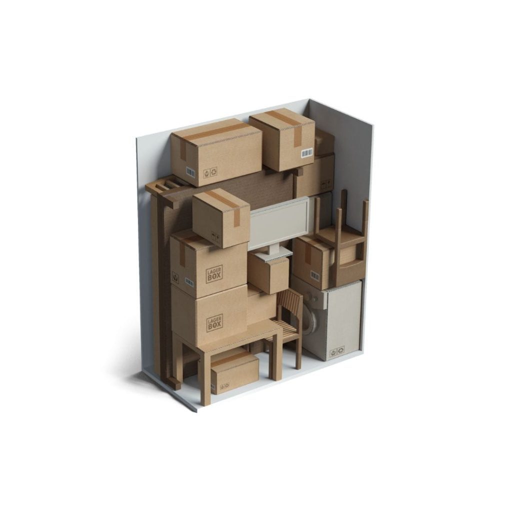 S opslagruimte indeling