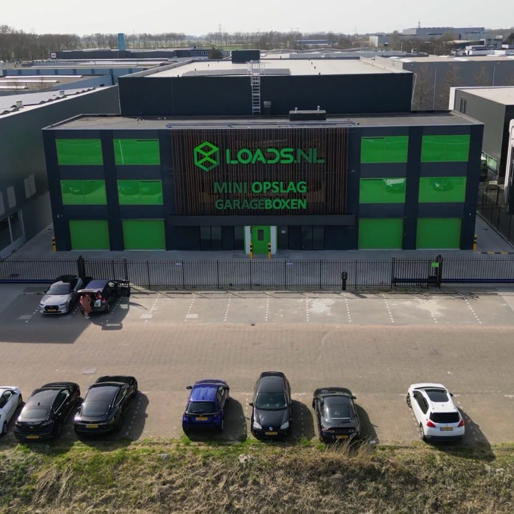 Vooraanzicht opslaglocatie Spijkenisse