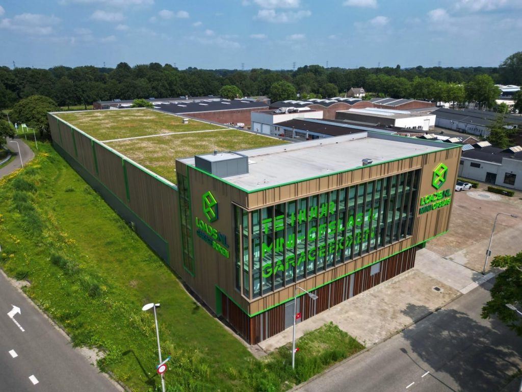 Bovenaanzicht opslaglocatie Tilburg